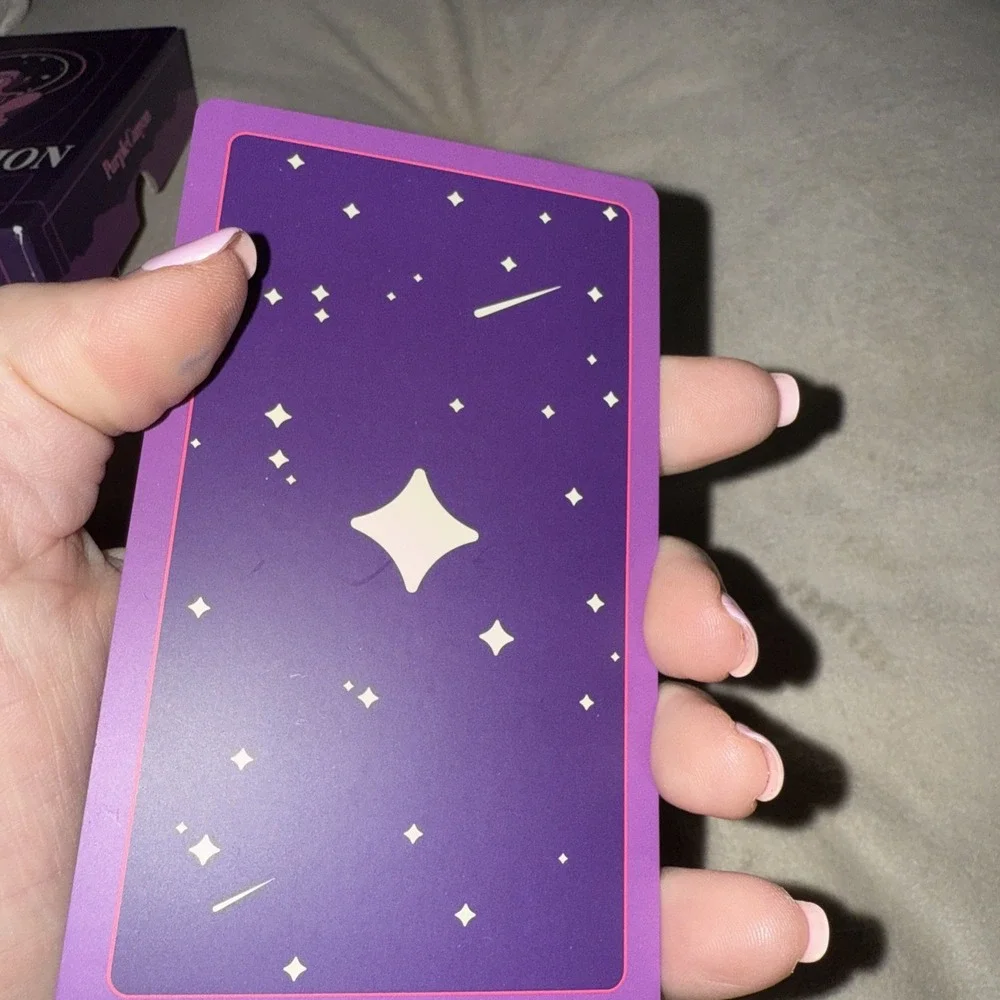Purple Canyon Daily Affirmation Cards for Stress Relief, Meditation 52 Cards4253